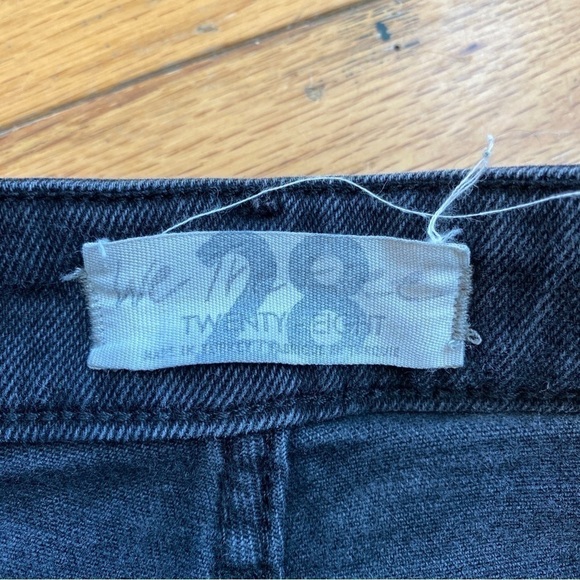 REVOLVE We The Free Black Hi Slim Straight Jeans Size 28 - Picture 5 of 8